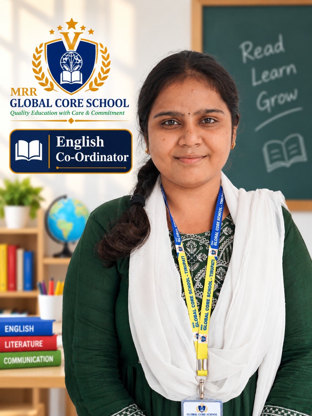 K Sathya Varshini - English Co - Ordinator